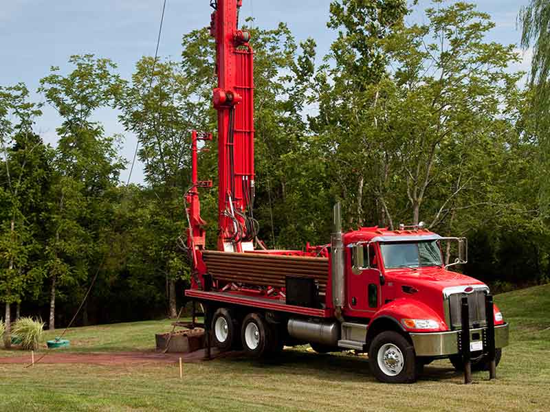 Drill Well In Yard 2 Kolstad Olson Drilling